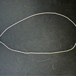 Delicate Silver Chain Necklace